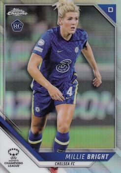 2021-22 Topps Chrome UEFA Women's Champions League - Refractor #90 Millie Bright Front