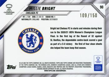 2021-22 Topps Chrome UEFA Women's Champions League - Pink Prism #90 Millie Bright Back