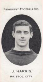 1913 Taddy & Co. Prominent Footballers Series 3 #NNO Jack Harris Front