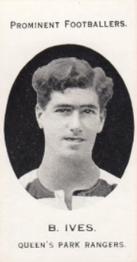 1913 Taddy & Co. Prominent Footballers Series 3 #NNO Ben Ives Front
