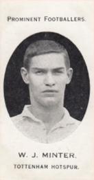 1913 Taddy & Co. Prominent Footballers Series 3 #NNO Billy Minter Front