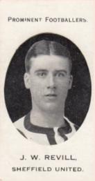 1913 Taddy & Co. Prominent Footballers Series 3 #NNO Jimmy Revill Front