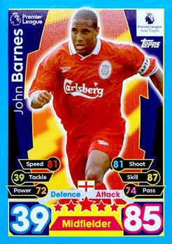 2017-18 Topps Match Attax Premier League - PL Asia Trophy #NNO John Barnes Front