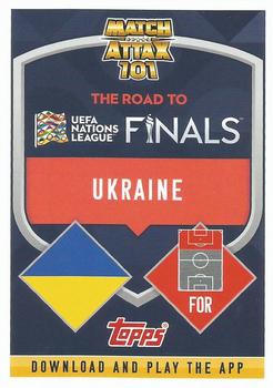 2022-23 Topps Match Attax 101 Road to UEFA Nations League Finals - International Star #IS44 Andriy Yarmolenko Back