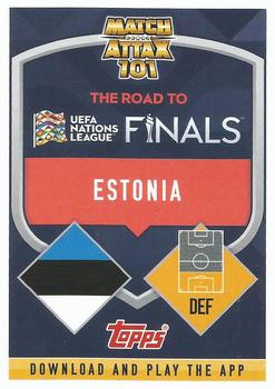 2022-23 Topps Match Attax 101 Road to UEFA Nations League Finals - International Star #IS93 Karol Mets Back
