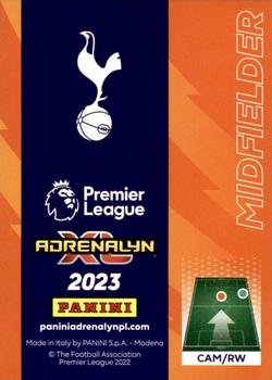 2023 Panini Adrenalyn XL Premier League #327 Dejan Kulusevski Back