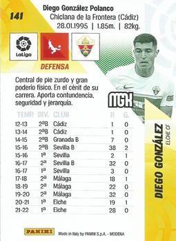 2022-23 Panini Megacracks LaLiga Santander #141 Diego González Back