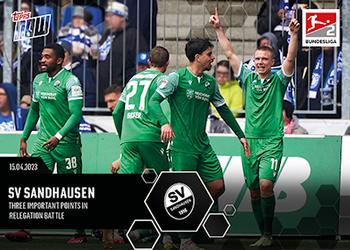 2022-23 Topps Now Bundesliga English #181 SV Sandhausen Front