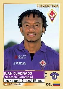 2013-14 Panini Calciatori Stickers #177 Juan Cuadrado Front