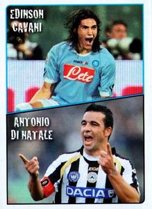 2010-11 Panini Calciatori Stickers - Il Film del Campionato #V3 Edinson Cavani / Antonio Di Natale Front