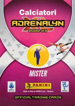 2022-23 Panini Adrenalyn XL Calciatori #473 Thiago Motta Back