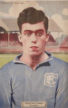 1928 Topical Times Footballers #NNO Dixie Dean Front
