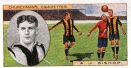 1997 Card Collectors Society 1914 Churchman's Footballers (Brown back) (reprint) #49 Alfred Bishop Front