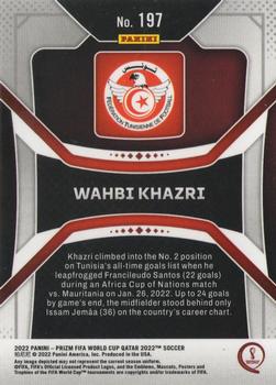 2022 Panini Prizm World Cup #197 Wahbi Khazri Back