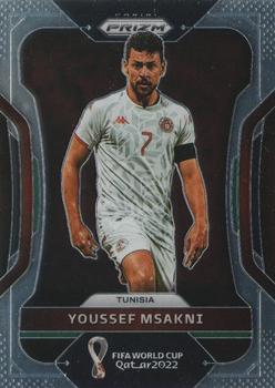 2022 Panini Prizm FIFA World Cup Qatar #198 Youssef Msakni Front