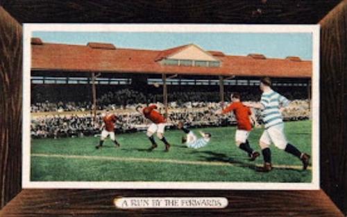 1908 Birn Bros. Football Action E41 Series #NNO A Run by the Forwards Front