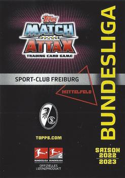 2022-23 Topps Match Attax Bundesliga #152 Maximilian Eggestein Back
