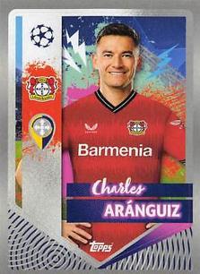 2022-23 Topps UEFA Champions League Sticker Collection #89 Charles Aránguiz Front