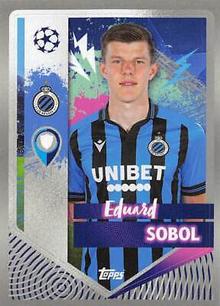 2022-23 Topps UEFA Champions League Sticker Collection #156 Eduard Sobol Front