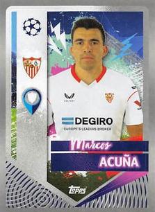 2022-23 Topps UEFA Champions League Sticker Collection #409 Marcos Acuña Front
