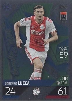 2022-23 Topps Match Attax UEFA Champions League & UEFA Europa League - Italian Update #IT56 Lorenzo Lucca Front