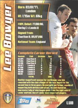 2001-02 Topps Premier Gold 2002 #LU8 Lee Bowyer Back