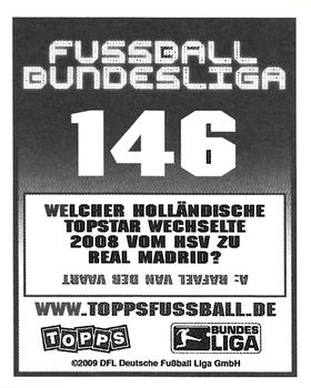 2009-10 Topps Fussball Bundesliga  #146 Marcus Berg Back