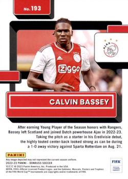 2022-23 Donruss #193 Calvin Bassey Back