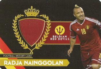 2016 Cartamundi - Belgian Red Devils Football History Card #NNO Radja Nainggolan Front