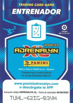 2022-23 Panini Adrenalyn XL LaLiga Santander #486 Andoni Iraola Back