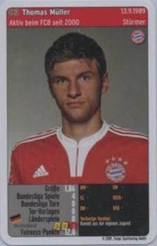2009-10 Teepe Verlag FC Bayern Munchen Quartett #C3 Thomas Muller Front