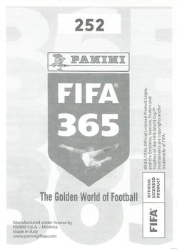 2023 Panini FIFA 365 The Golden World of Football #252 Logo Back
