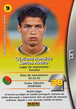 2002-03 Panini Sports Mega Craques #137 Cristiano Ronaldo Back