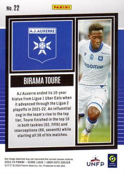 2022-23 Score Ligue 1 Uber Eats #22 Birama Touré Back