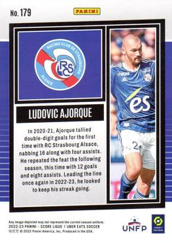 2022-23 Score Ligue 1 Uber Eats #179 Ludovic Ajorque Back
