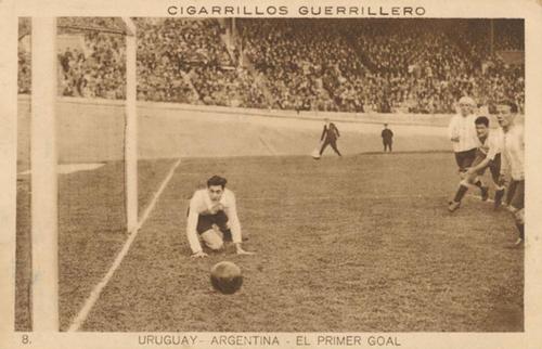 1928 Cigarrillos Guerrillero #8 Uruguay-Argentina - El Primer Goal Front