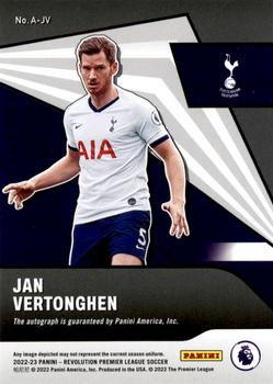 2022-23 Panini Revolution Premier League - Autographs #A-JV Jan Vertonghen Back
