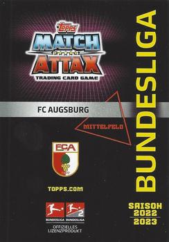 2022-23 Topps Match Attax Bundesliga Extra #539 Elvis Rexhbecaj Back
