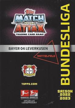 2022-23 Topps Match Attax Bundesliga Extra #550 Kerem Demirbay Back