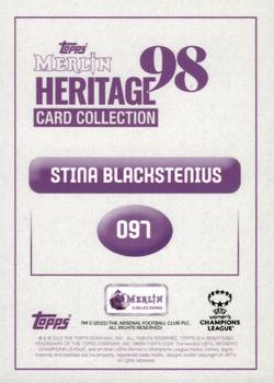 2022-23 Merlin Heritage 98 UEFA Club Competitions #097 Stina Blackstenius Back