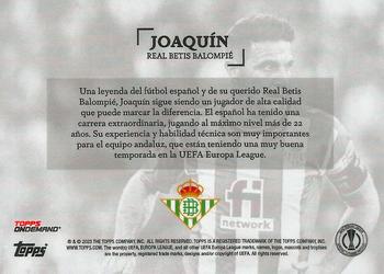 2022-23 Topps Simplicidad UEFA Club Competitions #NNO Joaquin Back