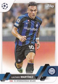 2022-23 Topps UEFA Club Competitions #97 Lautaro Martínez Front