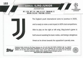 2022-23 Topps UEFA Club Competitions #103 Samuel Iling-Junior Back