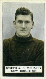 1925 Gallaher Famous Footballers #61 Joseph Mehaffy Front