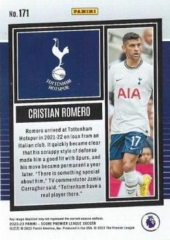 2022-23 Score Premier League #171 Cristian Romero Back