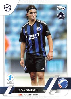 2022-23 Topps UEFA Club Competitions 1st Edition #141 Noah Sahsah Front