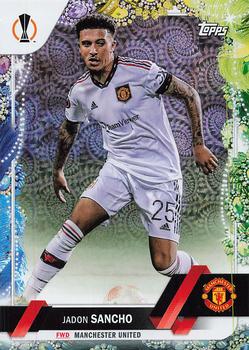 2022-23 Topps UEFA Club Competitions Carnaval Edition #186 Jadon Sancho Front