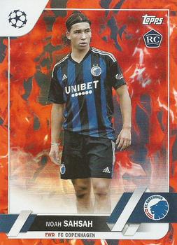 2022-23 Topps UEFA Club Competitions - Inferno Foil #141 Noah Sahsah Front