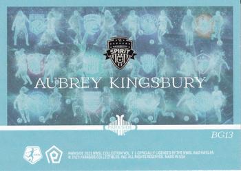 2023 Parkside NWSL Collection - Beautiful Game #BG13 Aubrey Kingsbury Back