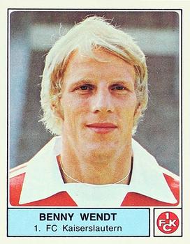 1978-79 Panini Fussball Bundesliga '79 Stickers #213 Benny Wendt Front